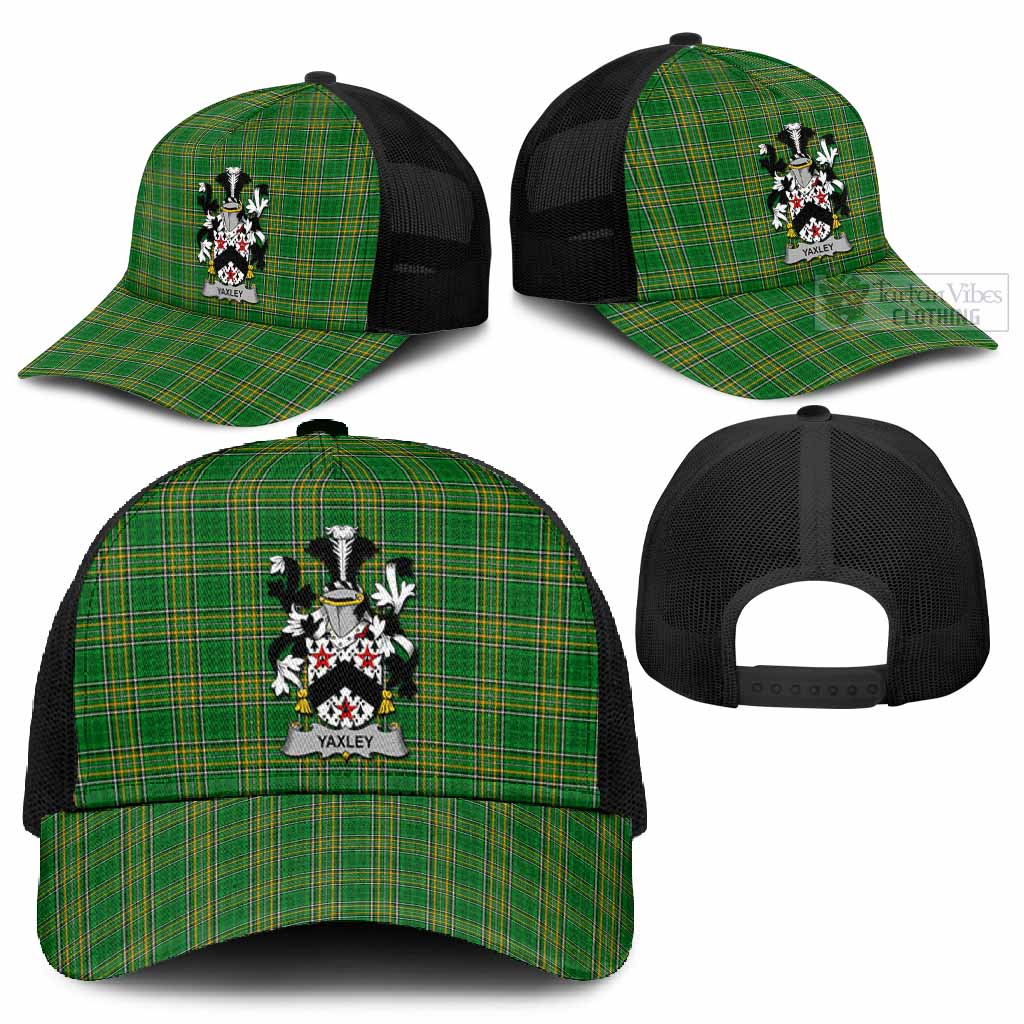 Yaxley Irish Coat of Arms Tartan Mesh Trucker Cap