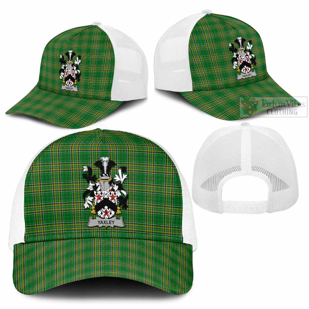 Yaxley Irish Coat of Arms Tartan Mesh Trucker Cap