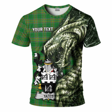 Yeates Irish Clan T-Shirt Irish Roots Dragon Soul