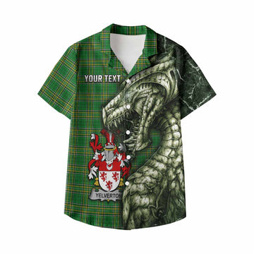 Yelverton Irish Clan Kid Hawaiian Shirt Irish Roots Dragon Soul
