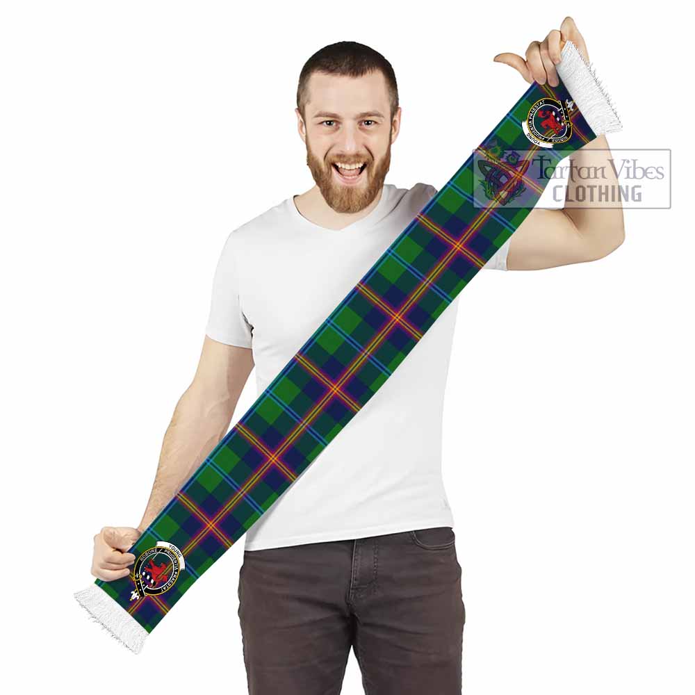 Tartan Vibes Clothing Young Tartan Ruffneck Scarf with Family Crest
