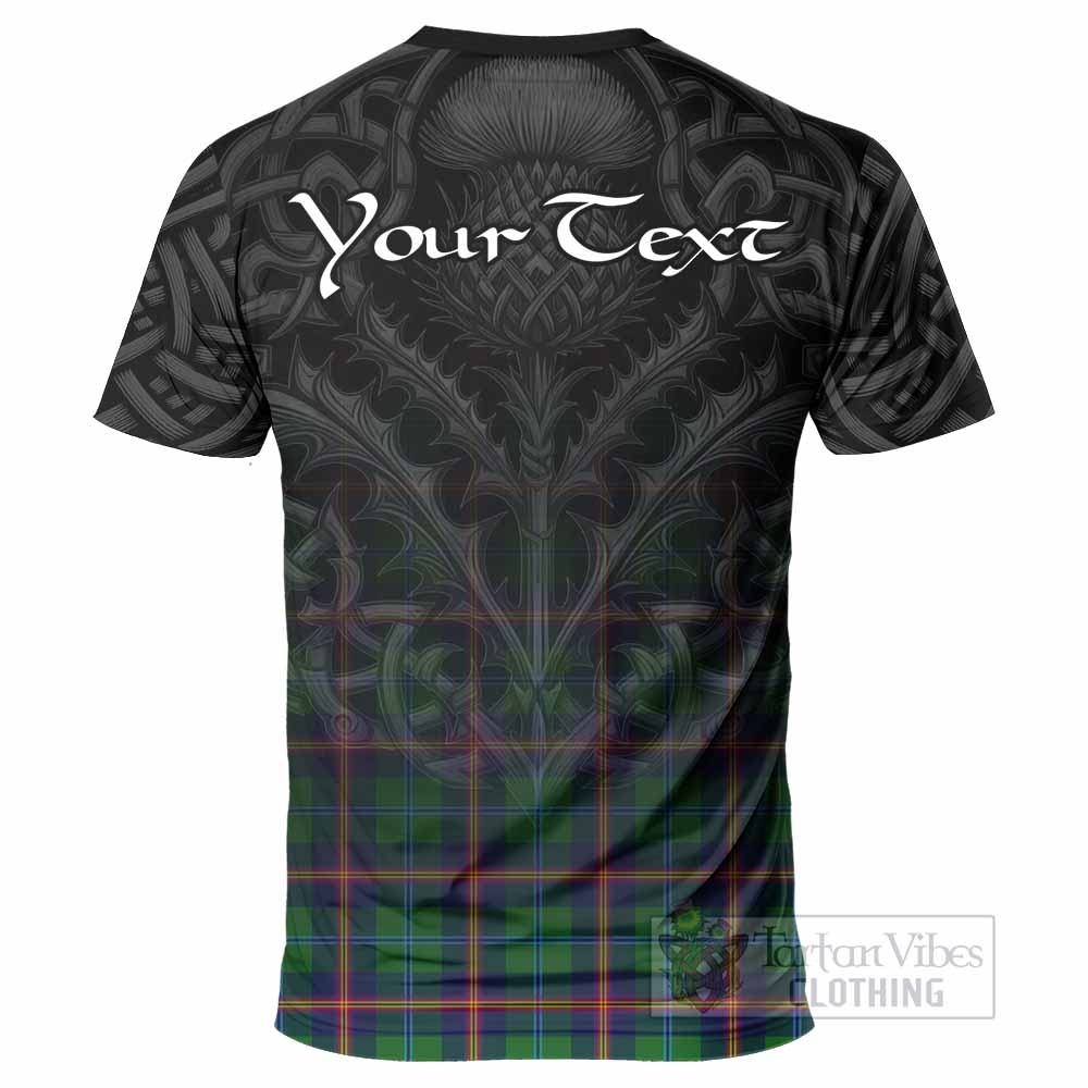 Tartan Vibes Clothing Young Tartan T-Shirt with Family Crest Celtic Thistle Vibes