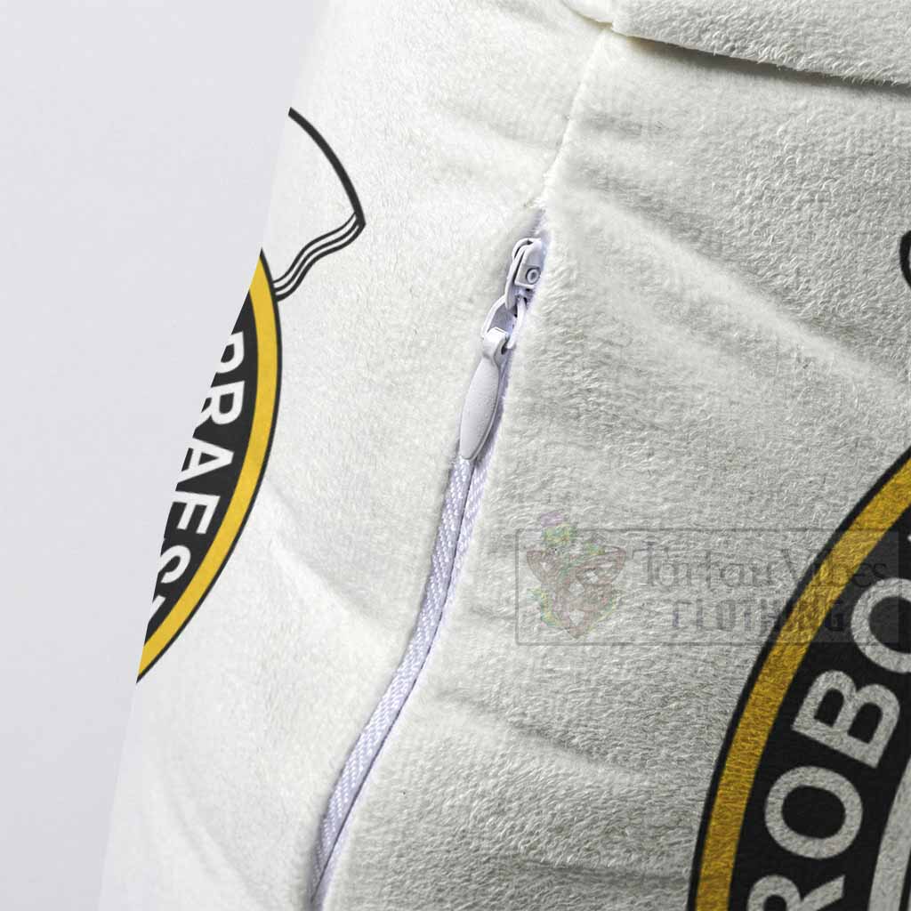 Young Clan Crest Shaped Throw Pillow, Scottish Clan Badge Decorative Pillow