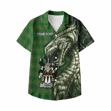 Young Irish Clan Kid Hawaiian Shirt Irish Roots Dragon Soul