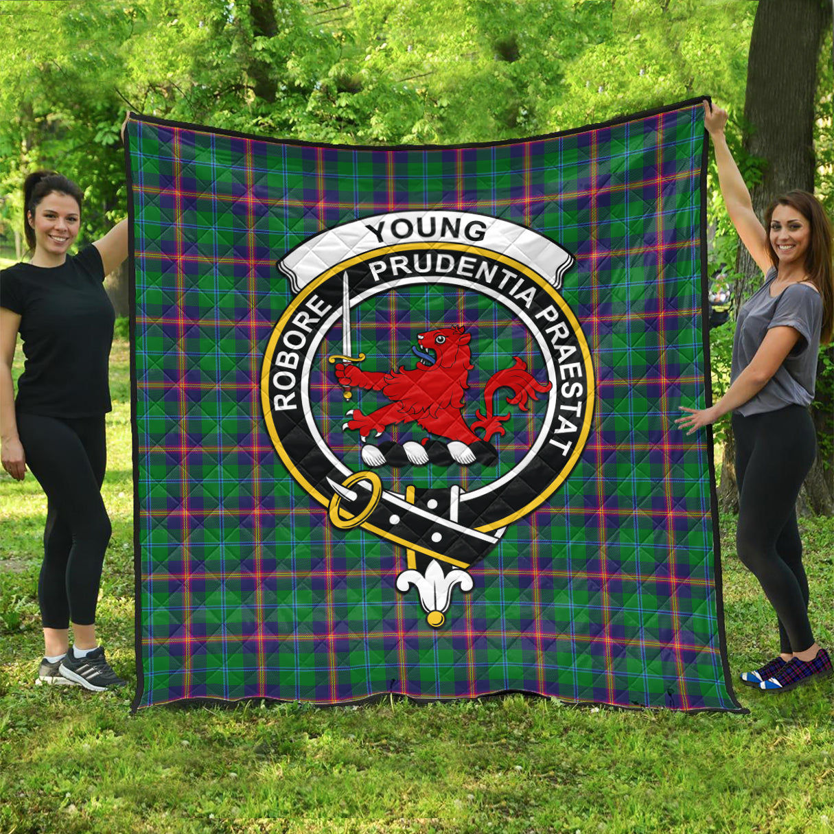 young-modern-tartan-quilt-with-family-crest