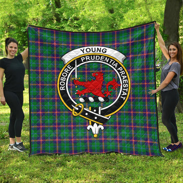 young-modern-tartan-quilt-with-family-crest