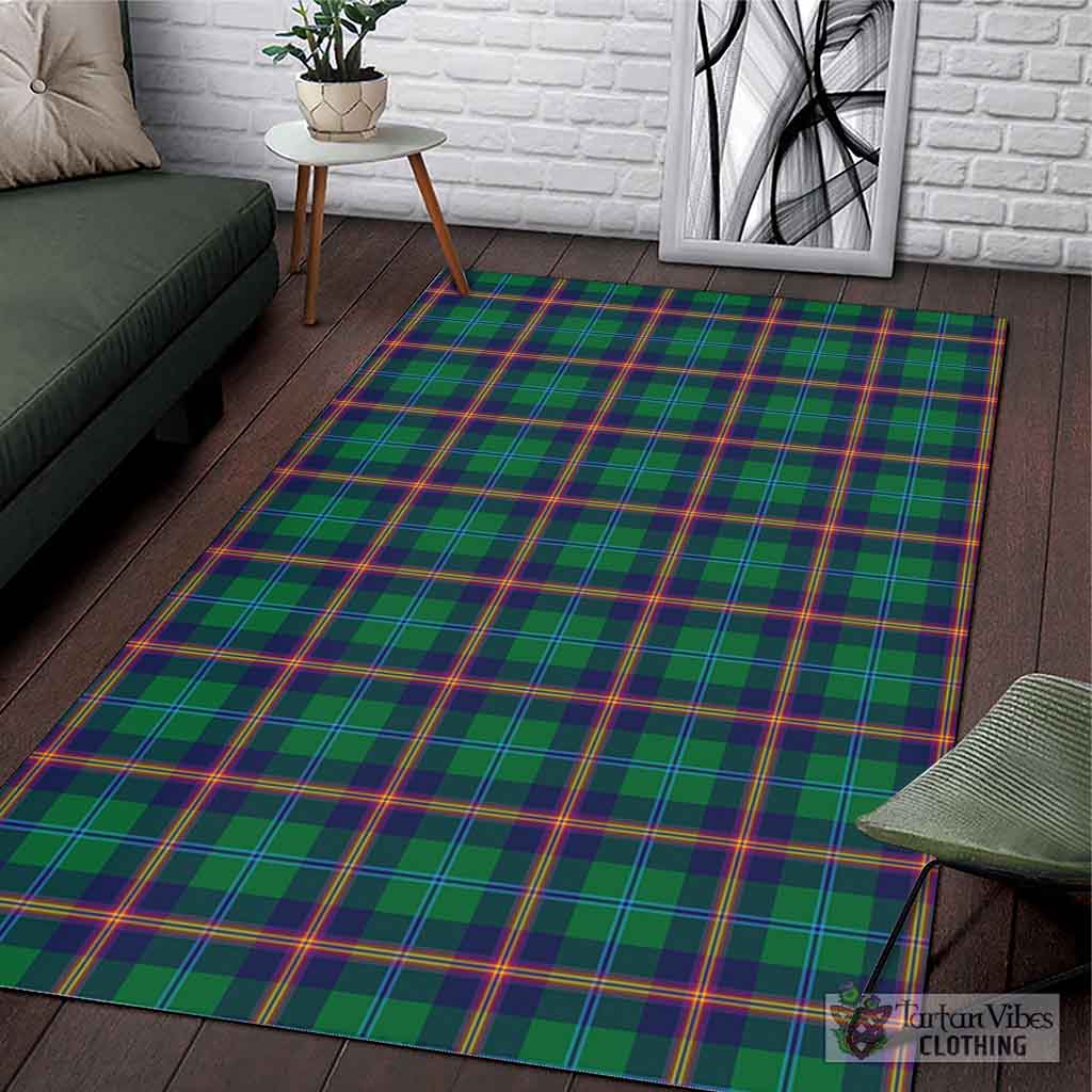 Tartan Vibes Clothing Young Modern Tartan Area Rug