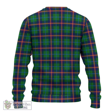 Young Tartan Knitted Sweater with Family Crest DNA In Me Style - Tartanvibesclothing Shop