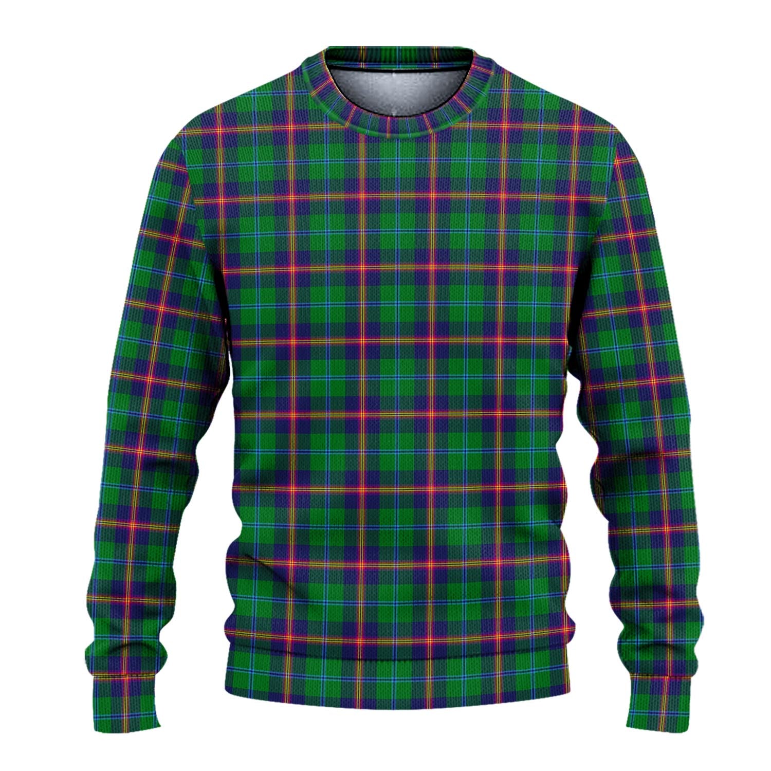 Young Modern Tartan Knitted Sweater - Tartanvibesclothing