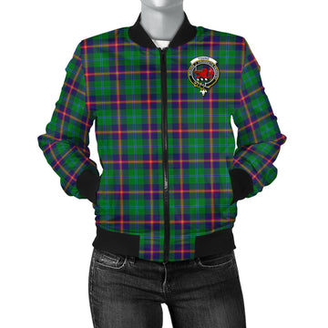 Young Tartan Bomber Jacket with Family Crest