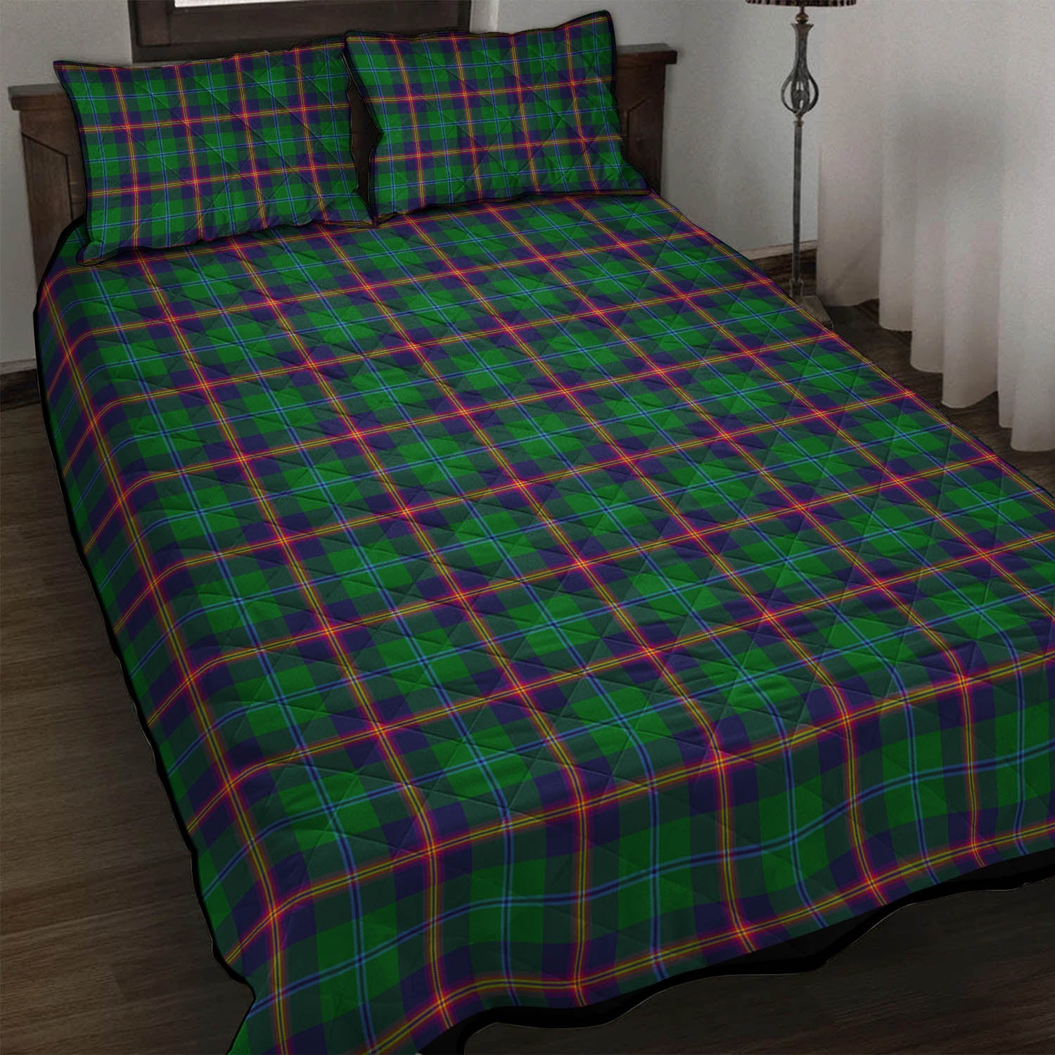 Young Tartan Quilt Bed Set - Tartan Vibes Clothing