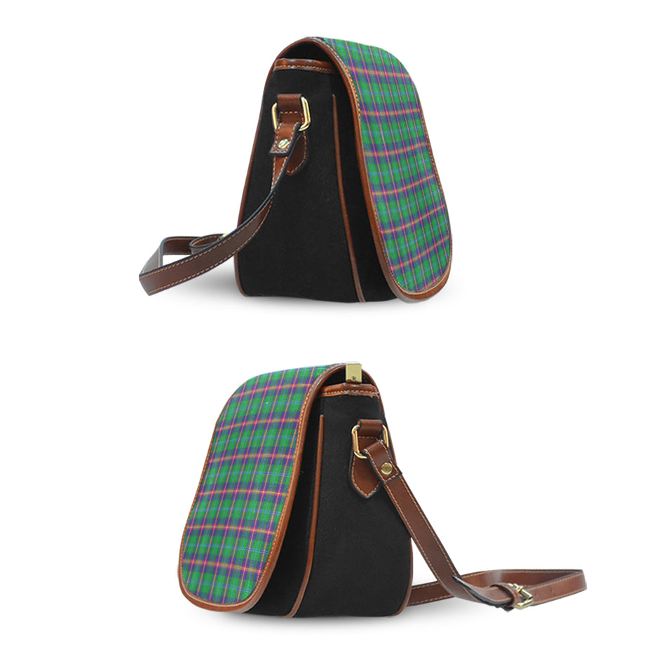 Hall Tartan Saddle Handbags