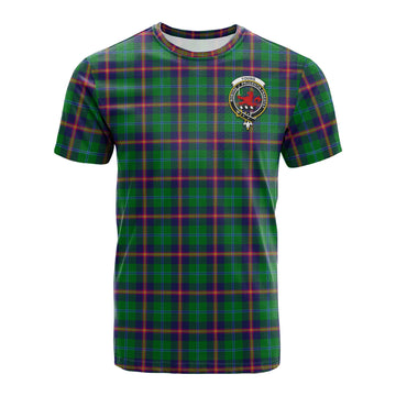 Young Tartan T-Shirt with Family Crest