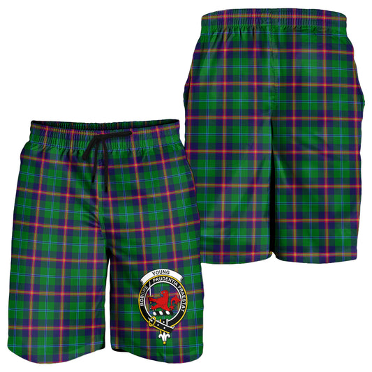 Home Modern Tartan Crest Men's Short PM8