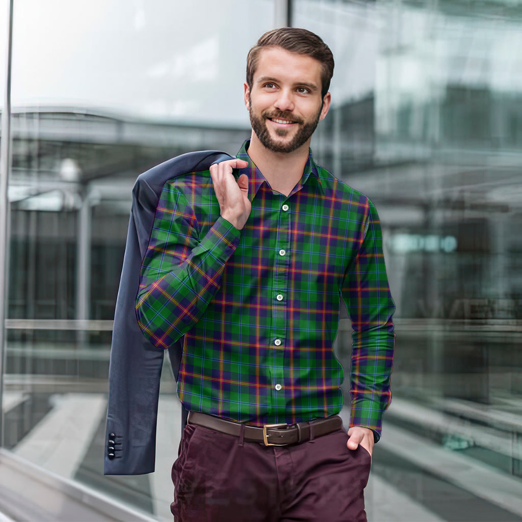 young-modern-tartan-long-sleeve-button-up-shirt