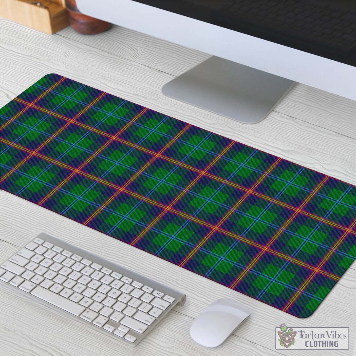 Tartan Vibes Clothing Young Modern Tartan Mouse Pad