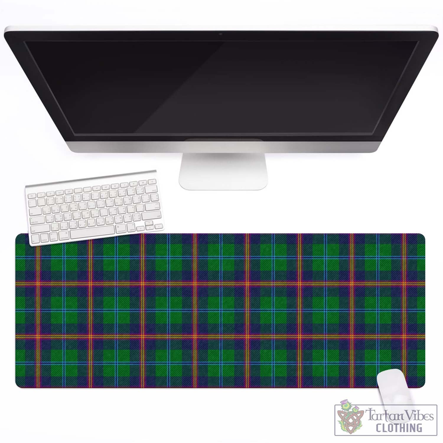Tartan Vibes Clothing Young Modern Tartan Mouse Pad