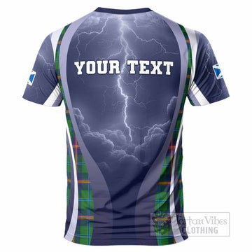 Young Scotland Football Tartan T-Shirt Scotland On Tour Trophy Style