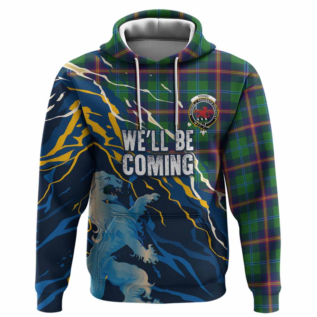 Young Scotland Tartan Hoodie WC2026 Football - We'll Be Coming