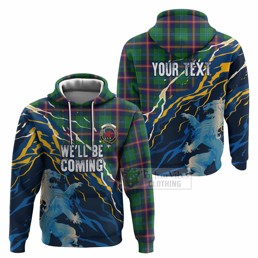 Young Scotland Tartan Hoodie WC2026 Football - We'll Be Coming