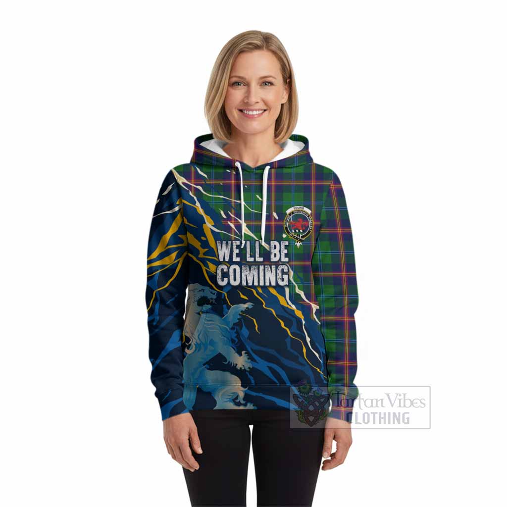 Young Scotland Tartan Hoodie WC2026 Football - We'll Be Coming