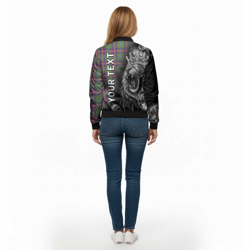 Young Tartan Bomber Jacket Roaring Lion Heritage