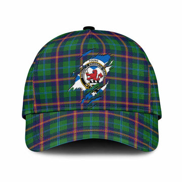 Young Tartan Classic Cap with Family Crest In Me Style