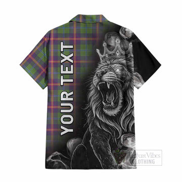 Young Tartan Cotton Hawaiian Shirt Roaring Lion Heritage