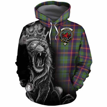 Young Tartan Cotton Hoodie Roaring Lion Heritage