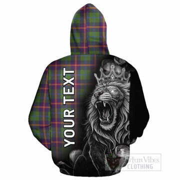 Young Tartan Cotton Hoodie Roaring Lion Heritage