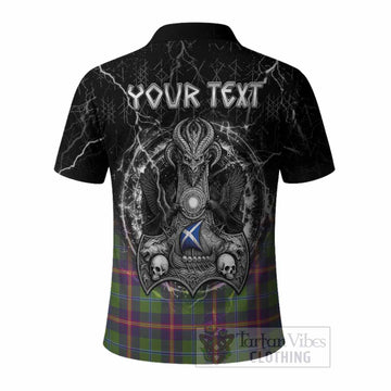Young Tartan Crest Polo Shirt Celtic Odin's Raven Legacy