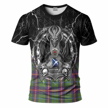 Young Tartan Crest T-Shirt Celtic Odin's Raven Legacy