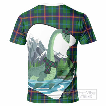 Young Tartan Family Crest T-Shirt Nessie Scottish Loch Ness Monster