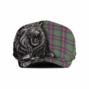 Young Tartan Flat Cap, Jeff Cap Roaring Lion Heritage