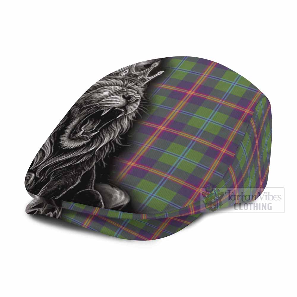 Young Tartan Flat Cap, Jeff Cap Roaring Lion Heritage