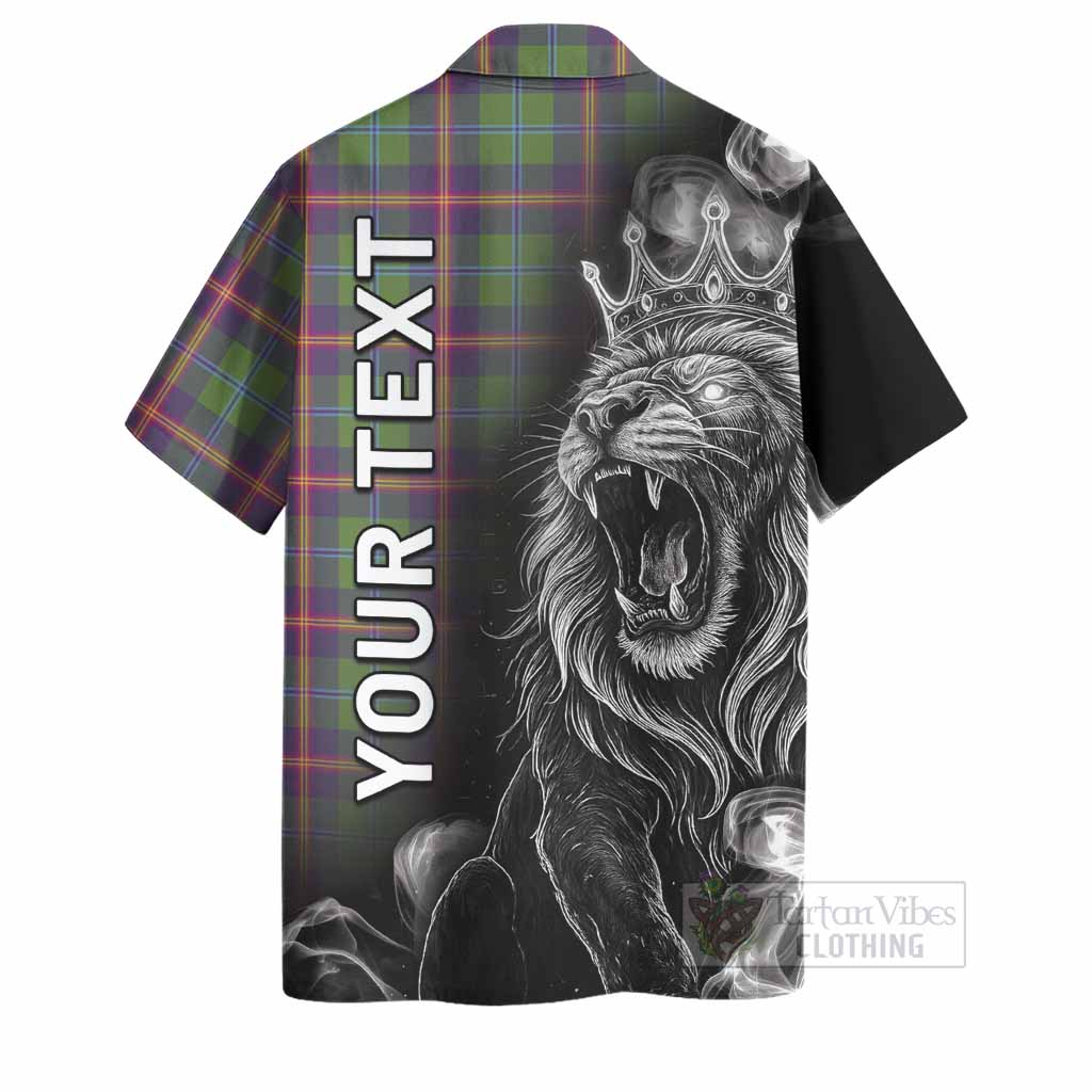 Young Tartan Hawaiian Shirt Roaring Lion Heritage