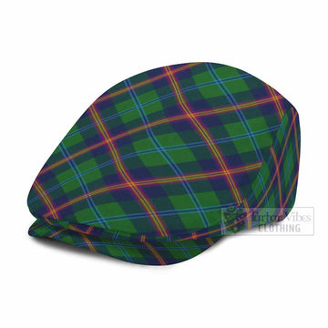 Young Tartan Flat Cap, Jeff Cap Cross Style