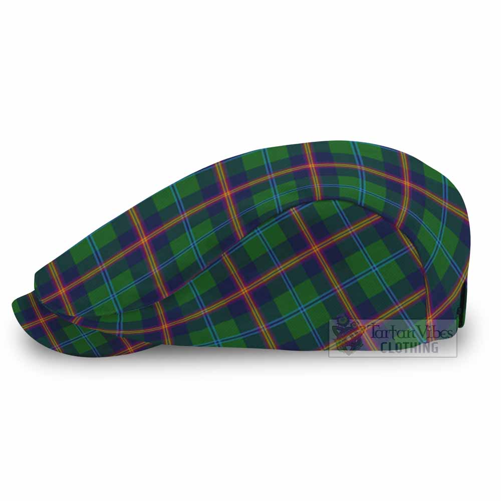 Young Tartan Jeff Cap, Tartan Flat Cap