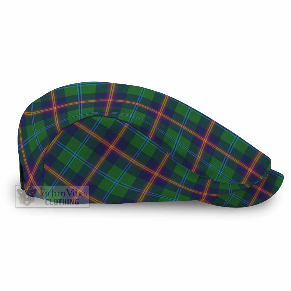 Young Tartan Jeff Cap, Tartan Flat Cap