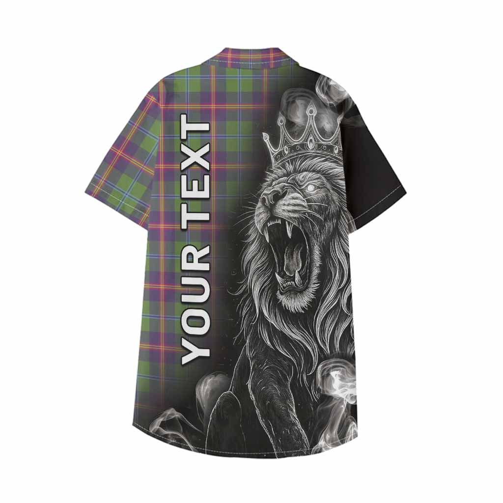 Young Tartan Kid Hawaiian Shirt Roaring Lion Heritage