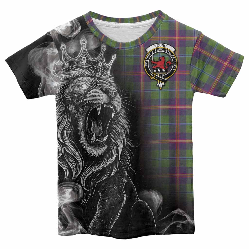 Young Tartan Kid T-shirt Roaring Lion Heritage