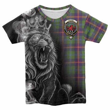 Young Tartan Kid T-shirt Roaring Lion Heritage