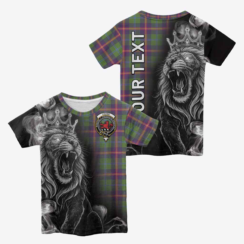 Young Tartan Kid T-shirt Roaring Lion Heritage