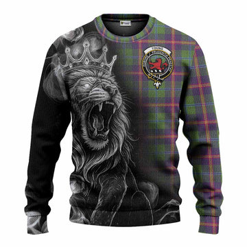 Young Tartan Knitted Sweater Roaring Lion Heritage