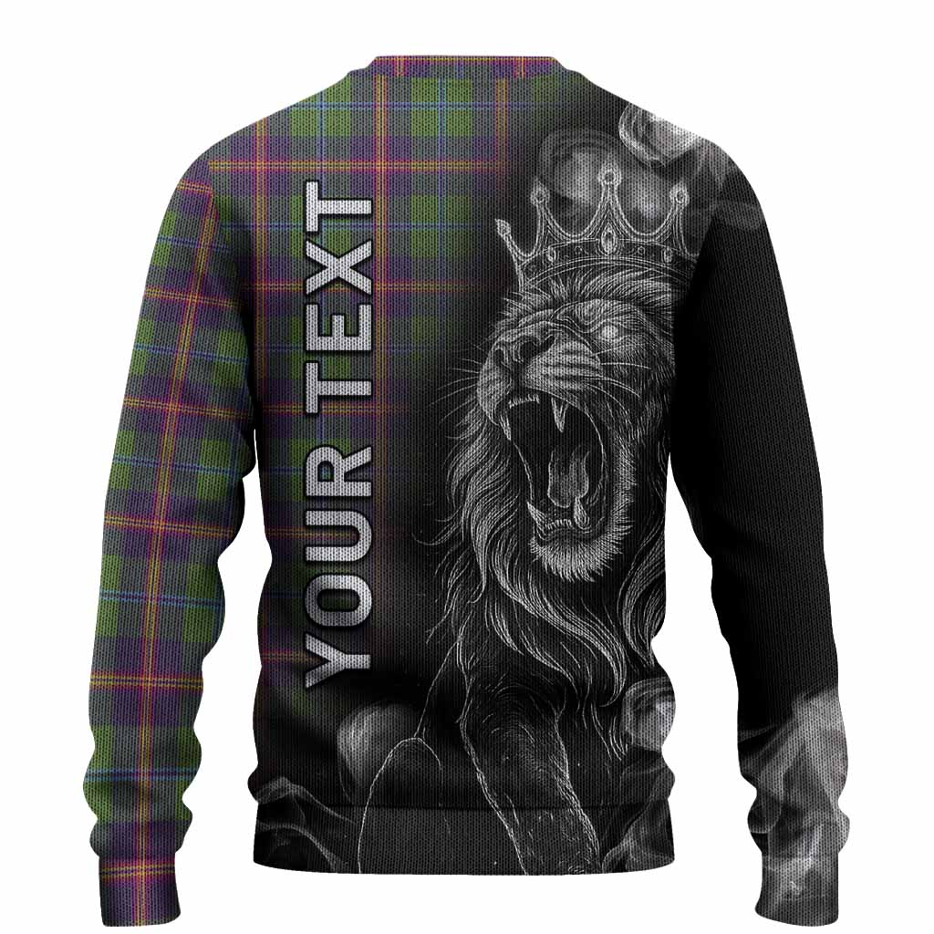 Young Tartan Knitted Sweater Roaring Lion Heritage