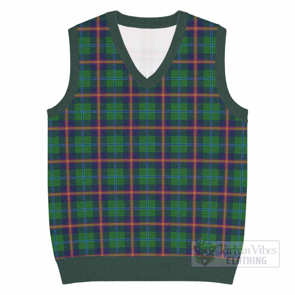 Young Tartan Knitted V-Neck Vest - Tartan Vibes Clothing