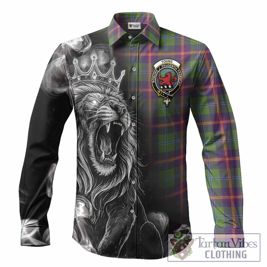 Young Tartan Long Sleeve Button Shirts Roaring Lion Heritage