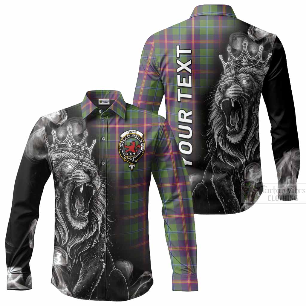 Young Tartan Long Sleeve Button Shirts Roaring Lion Heritage