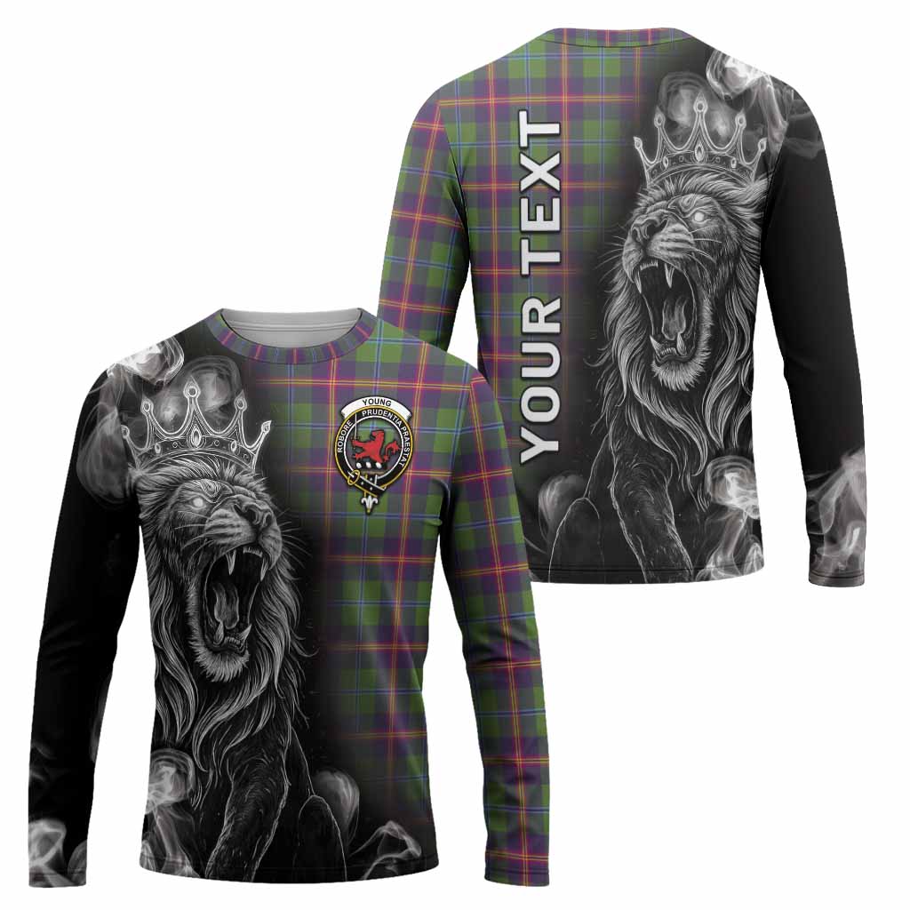 Young Tartan Long Sleeve T-Shirt Roaring Lion Heritage