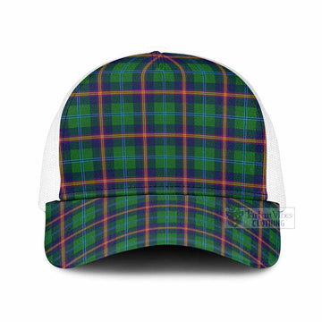 Young Tartan Mesh Trucker Cap